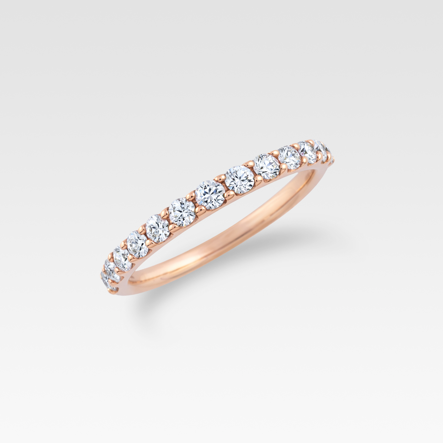 花園 hanazono（ハーフ0.5ct/K18PG） 商品詳細｜エタニティリング