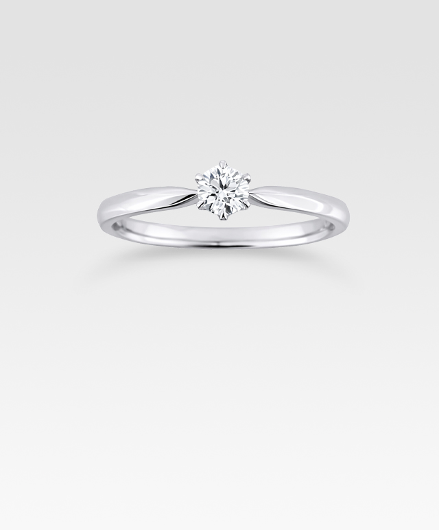 ストレートデザインの結婚指輪 5